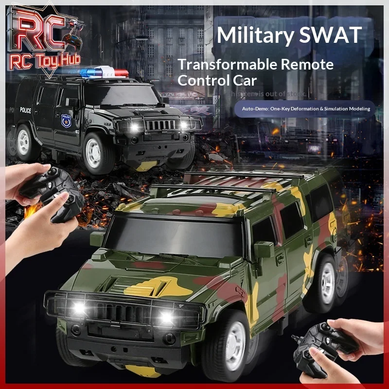 Внедорожный полицейский автомобиль-трансформер на радиоуправлении с управлением жестами, индукционным управлением, 2-в-1, деформируемая машинка-трюкач с LED-подсветкой, подарок для мальчиков
Внедорожный полицейский автомобиль-трансформер на радиоуправлении с управлением жестами, индукционным управлением, 2-в-1, деформируемая машинка-трюкач с LED-подсветкой, подарок для мальчиков