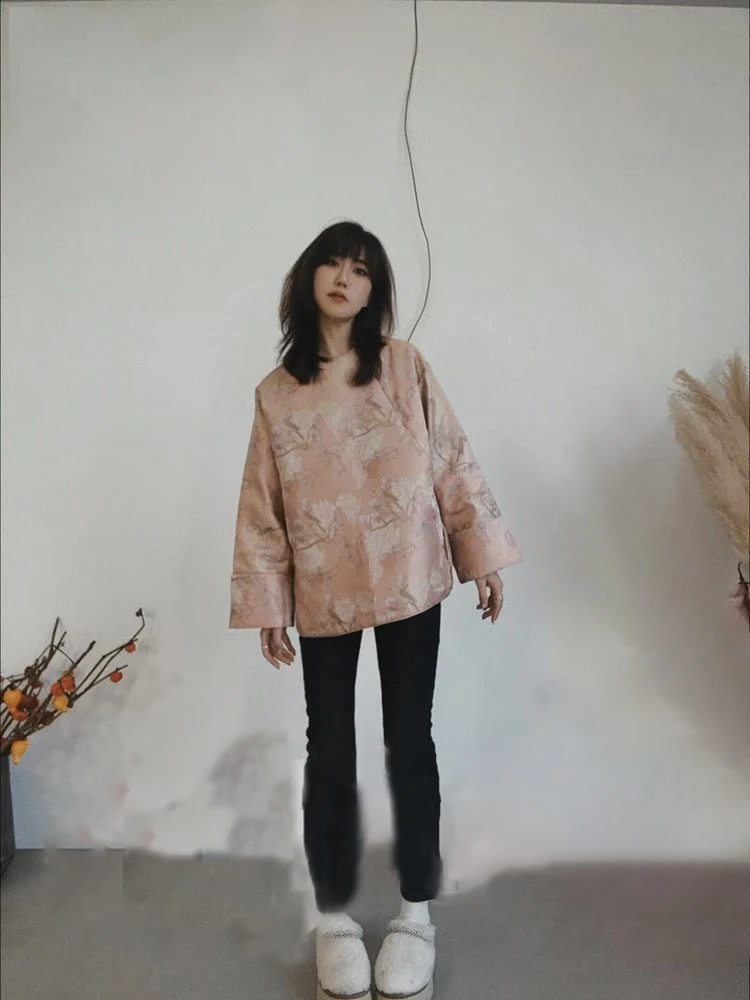 Elegant Pink Embroidered New Chinese Style Top Coat Gentle Small Size National Trend Tang Costume High End Precision Outerwear
Elegant Pink Embroidered New Chinese Style Top Coat Gentle Small Size National Trend Tang Costume High End Precision Outerwear