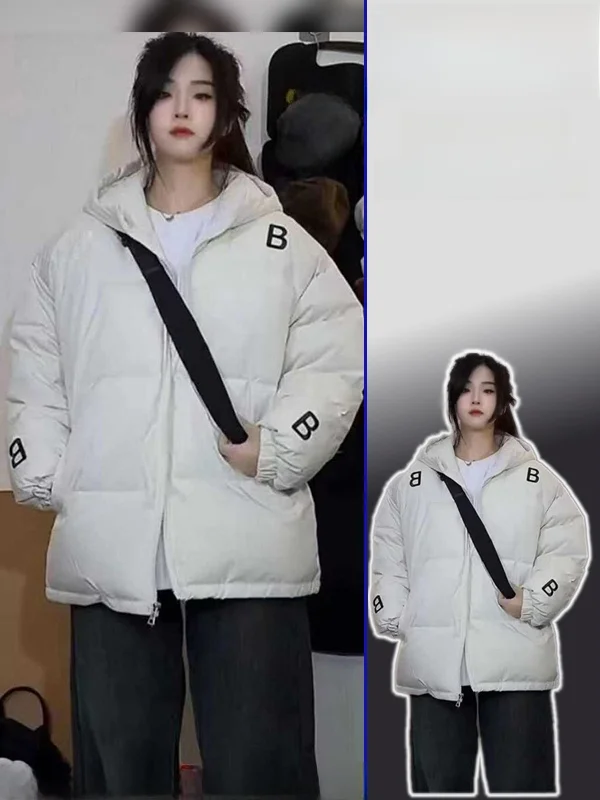 Зимняя утепленная женская куртка свободного кроя с вышивкой в американском стиле, из хлопка, с воротником-стойкой, капюшоном и молнией
Зимняя утепленная женская куртка свободного кроя с вышивкой в американском стиле, из хлопка, с воротником-стойкой, капюшоном и молнией