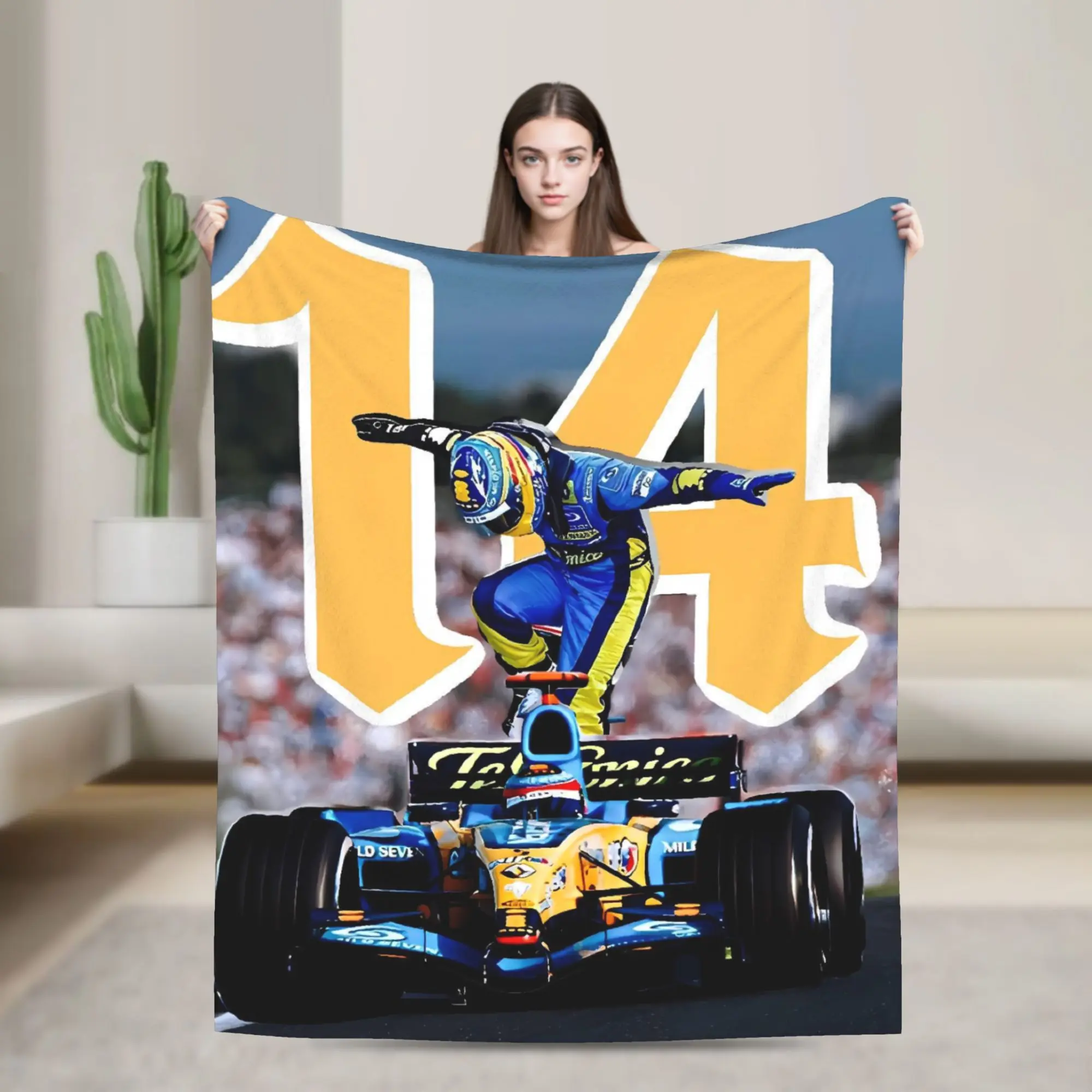 Fernandos Alonsos Racing Blanket Print Plush Throw Blanket For Couch Chair Sofa Bed Airplane Travel Flannel Bedspread Bed Cover
Fernandos Alonsos Racing Blanket Print Plush Throw Blanket For Couch Chair Sofa Bed Airplane Travel Flannel Bedspread Bed Cover