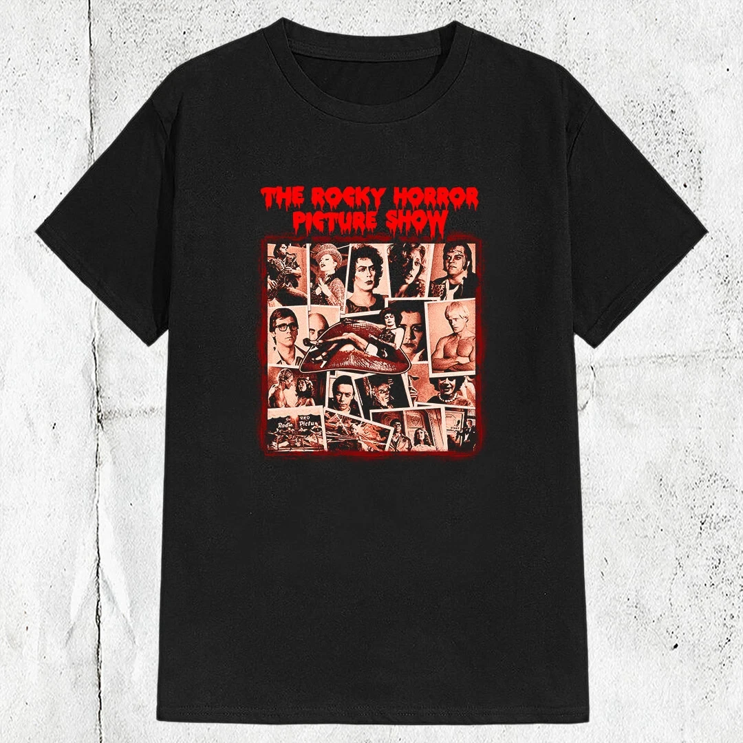 70s' Rocky 'horror Film Screening Movie Retro T-shirt, Men Women Summer Cotton Loose and Fashionable Short Sleeved Casual Tops
70s' Rocky 'horror Film Screening Movie Retro T-shirt, Men Women Summer Cotton Loose and Fashionable Short Sleeved Casual Tops