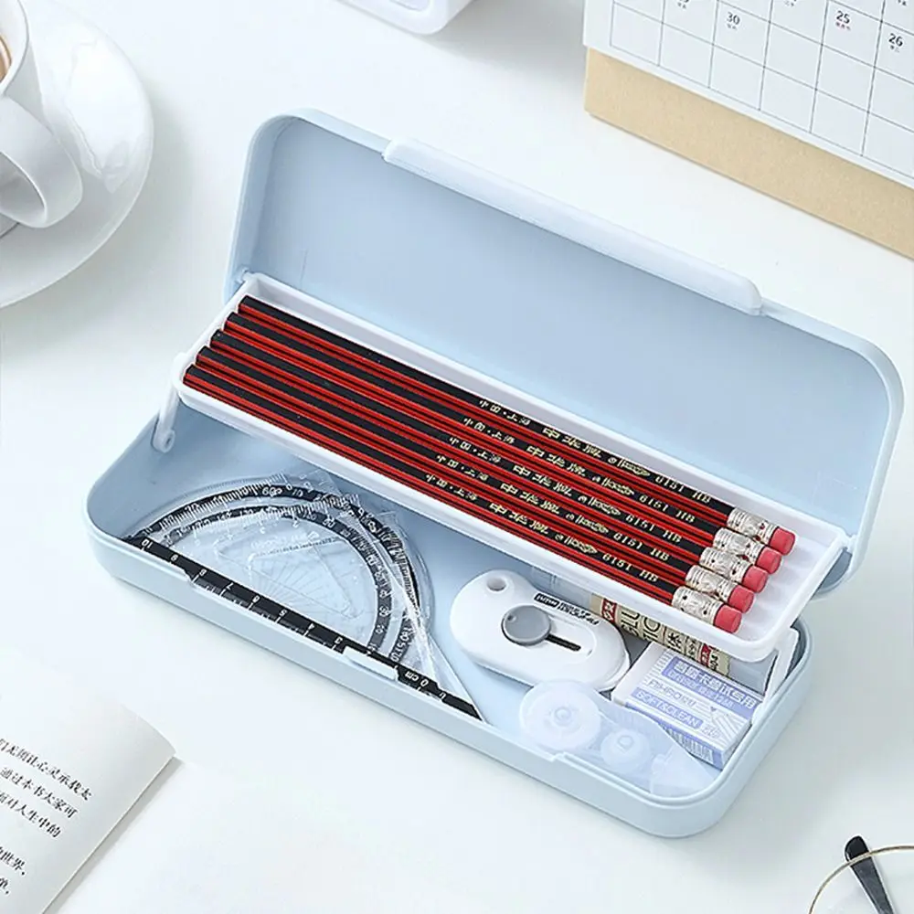 Large Capacity Office School Multifunctional Double Layer Pen Case Pencil Case Box Stationery Organizer Desktop Storage Box
Large Capacity Office School Multifunctional Double Layer Pen Case Pencil Case Box Stationery Organizer Desktop Storage Box