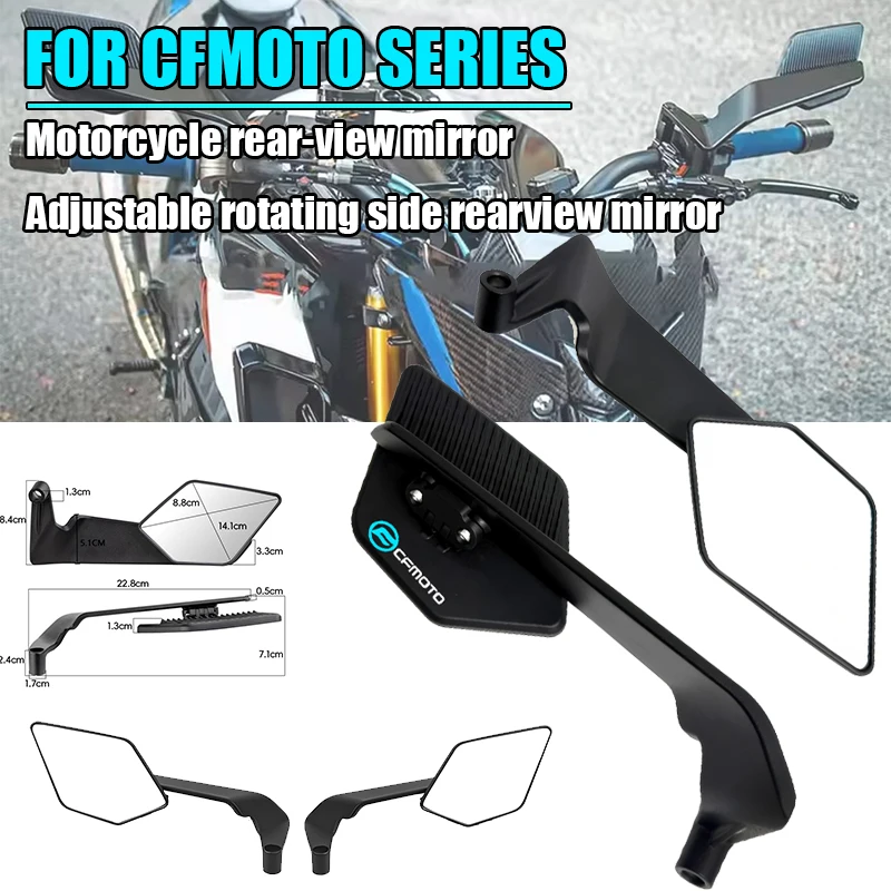 For CFMOTO 650GT CLX700 700CLX 650NK 150NK Motorbike new Wind Wing Stealth Winglets Rearview Mirrors Rotating side mirror
For CFMOTO 650GT CLX700 700CLX 650NK 150NK Motorbike new Wind Wing Stealth Winglets Rearview Mirrors Rotating side mirror