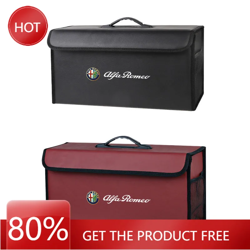 Hub Caps High-capacity Car Trunk Storage Box For Alfa Romeo 4C 159 Spider Giulia Giulietta 156 Tonale Mito 147 Leather Foldable
Hub Caps High-capacity Car Trunk Storage Box For Alfa Romeo 4C 159 Spider Giulia Giulietta 156 Tonale Mito 147 Leather Foldable