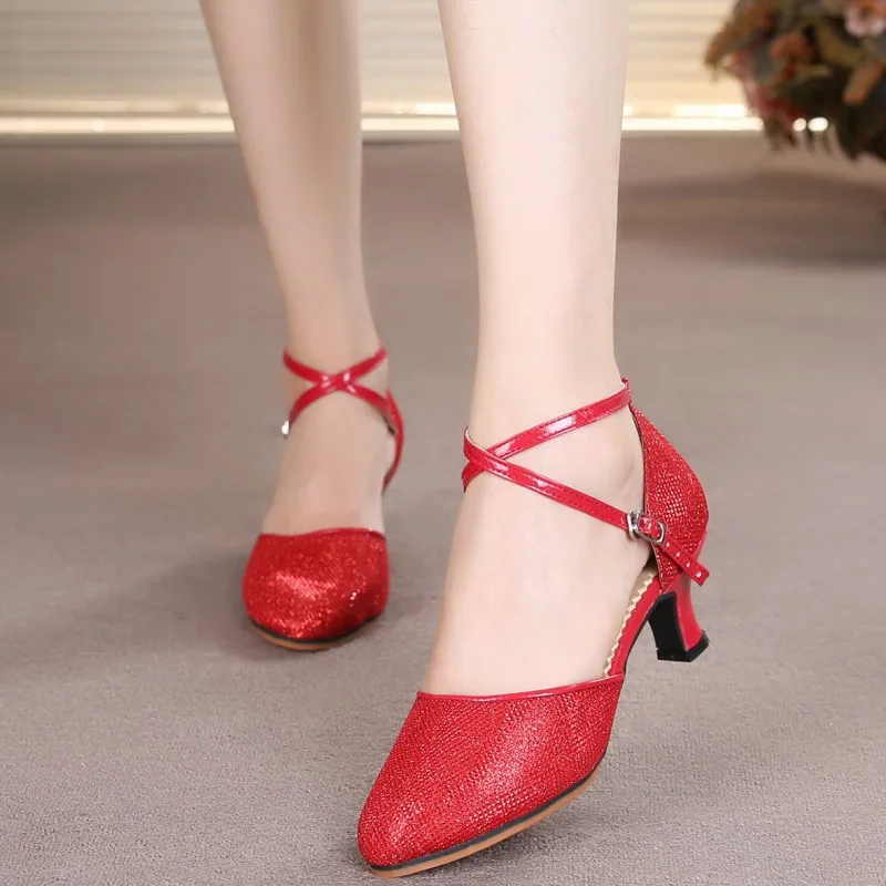 Women's Latin Dance Shoes Adult Cha Cha Dance Shoes Social Dance Shoes All Season Anti Slip Shiny Dance Shoes 2026 New Style
Women's Latin Dance Shoes Adult Cha Cha Dance Shoes Social Dance Shoes All Season Anti Slip Shiny Dance Shoes 2026 New Style