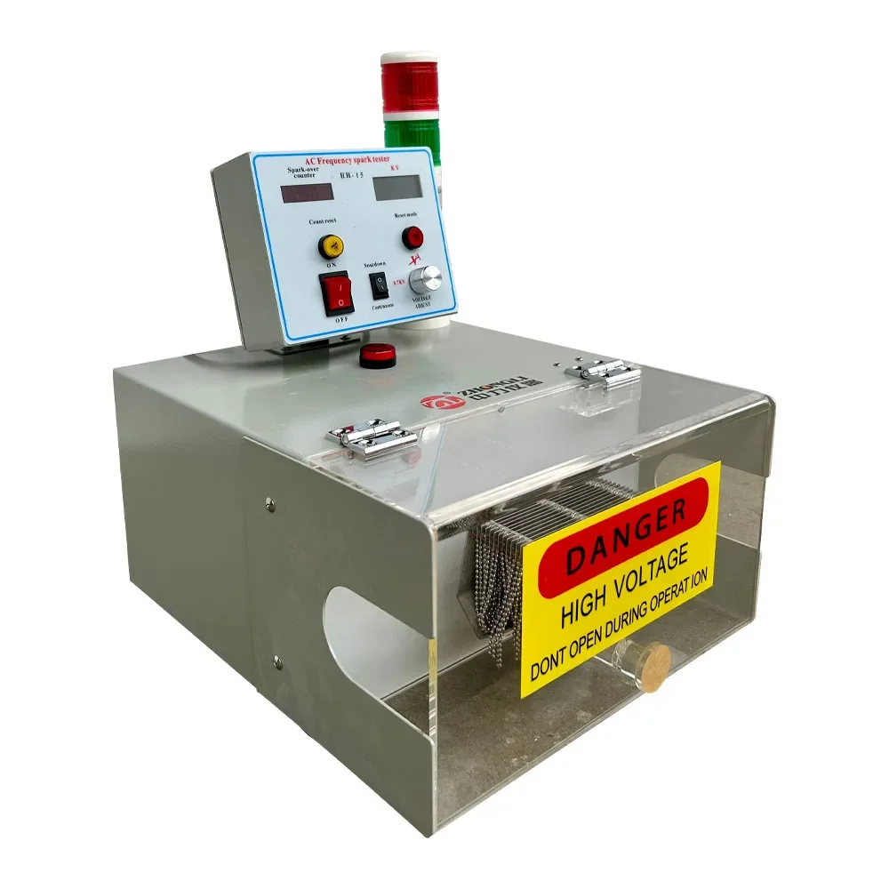 ZHONGLI High Frequ Ency Spark Tester GS-15S для тестирования изоляции проводов и кабелей
ZHONGLI High Frequ Ency Spark Tester GS-15S для тестирования изоляции проводов и кабелей