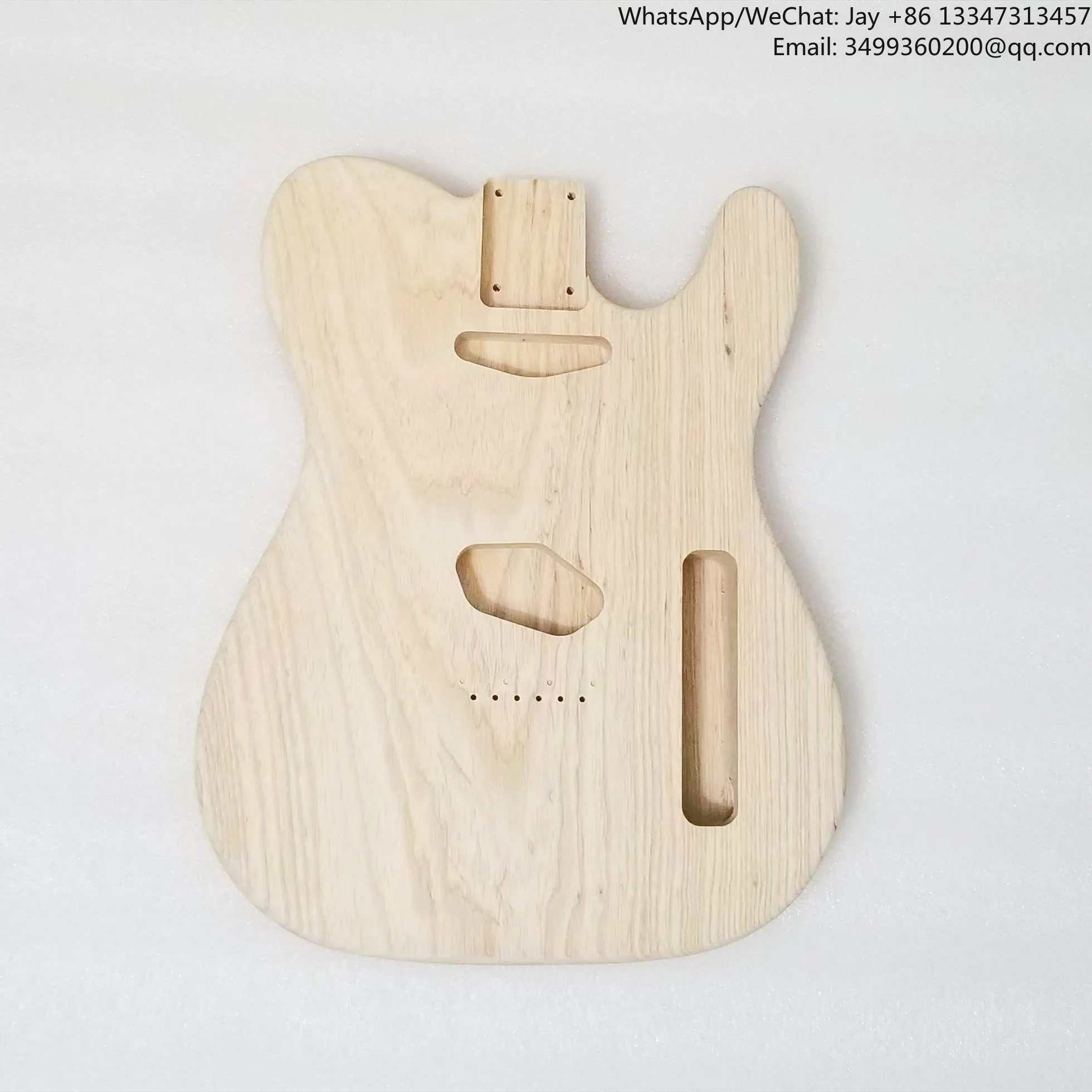 1PC Swamp Ash TL Body Unfinished Electric Guitar Bodies
1PC Swamp Ash TL Body Unfinished Electric Guitar Bodies