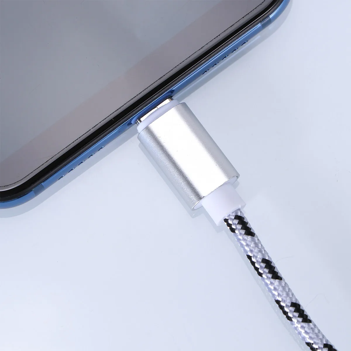 Nylon Braided Type C Cable 2M Silver Fast Charging USB C Cable for S8 S8 Plus Note 8 Data Sync
Nylon Braided Type C Cable 2M Silver Fast Charging USB C Cable for S8 S8 Plus Note 8 Data Sync