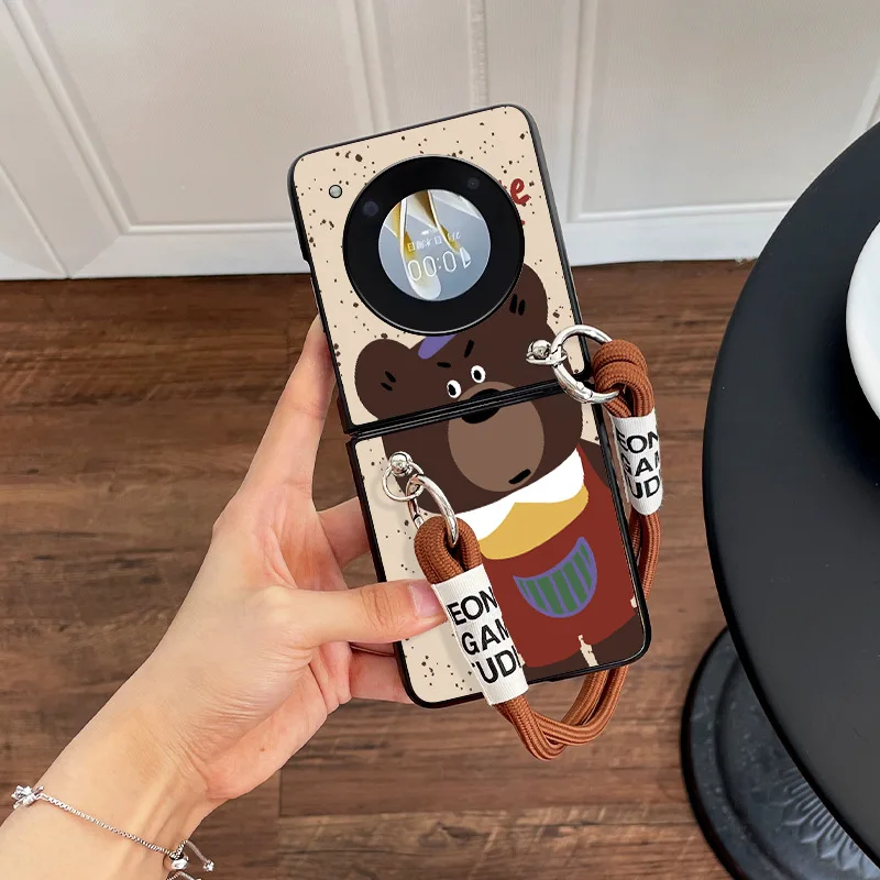 Case for ZTE Libero Flip Nubia Flip 2 Vintage Coffee Bear DIY Portable Hanging Rope Hard Mobile Phone Case Cover
Case for ZTE Libero Flip Nubia Flip 2 Vintage Coffee Bear DIY Portable Hanging Rope Hard Mobile Phone Case Cover