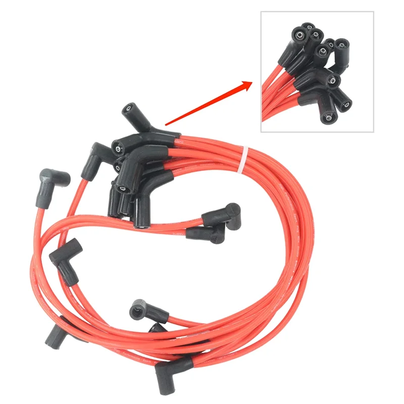 For Mercruiser 5.0L 5.7L 383 377 350 V8 863656A1 Sierra 18-8828-1 Mallory 9-28009 Compatible Spark Plug Wire Set 84-863656A1
For Mercruiser 5.0L 5.7L 383 377 350 V8 863656A1 Sierra 18-8828-1 Mallory 9-28009 Compatible Spark Plug Wire Set 84-863656A1