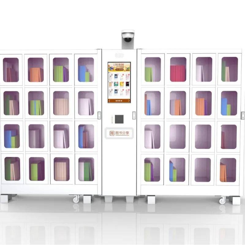 Fully Automatic Intelligent Book Loan Cabinet Unattended Self-Service Shared Book Vending Machine System Coin PaymentFunction
Fully Automatic Intelligent Book Loan Cabinet Unattended Self-Service Shared Book Vending Machine System Coin PaymentFunction