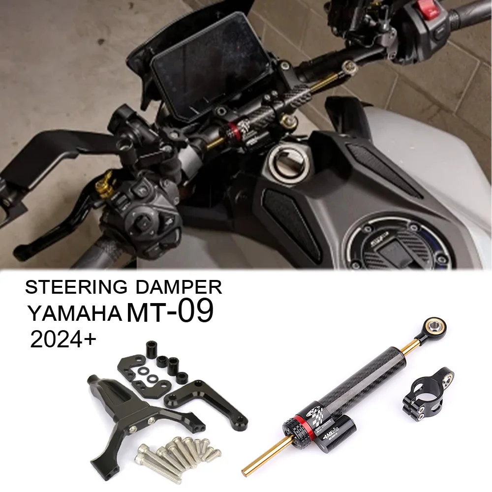 Motorcycle Steering Damper Bracket Stabilizer Support For YAMAHA MT 09 MT09 2024 2025 Speed Wobble Safety Accessories
Motorcycle Steering Damper Bracket Stabilizer Support For YAMAHA MT 09 MT09 2024 2025 Speed Wobble Safety Accessories