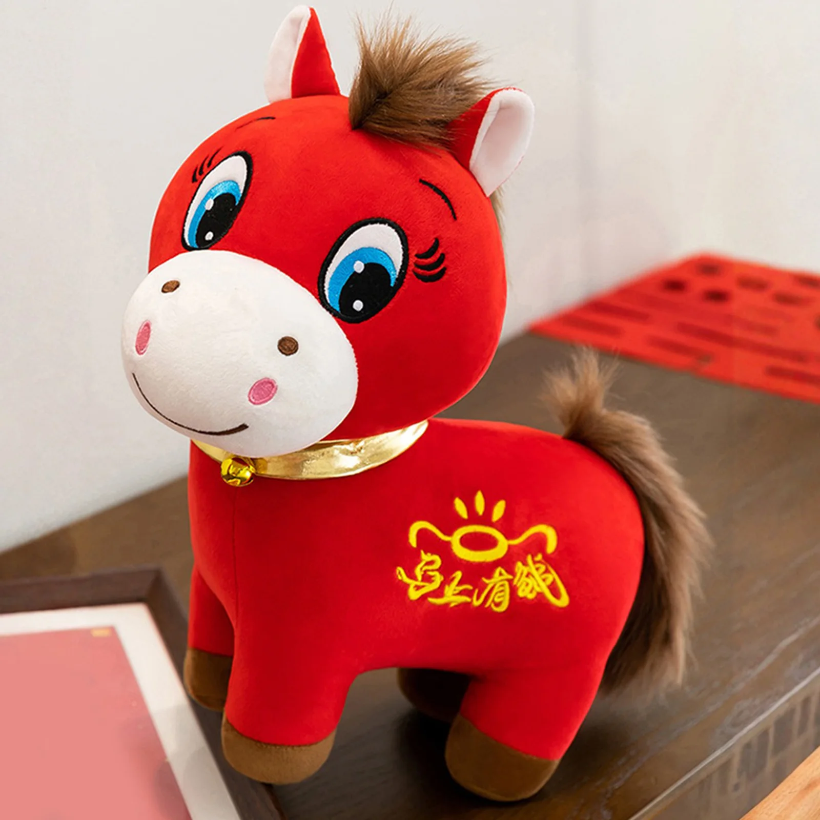 Year of the Horse Crying Horse Plush Toy Stuffed Animal Soft Cuddly New Year Gift Home Decor for New Year Girls Birthday Gifts
Year of the Horse Crying Horse Plush Toy Stuffed Animal Soft Cuddly New Year Gift Home Decor for New Year Girls Birthday Gifts