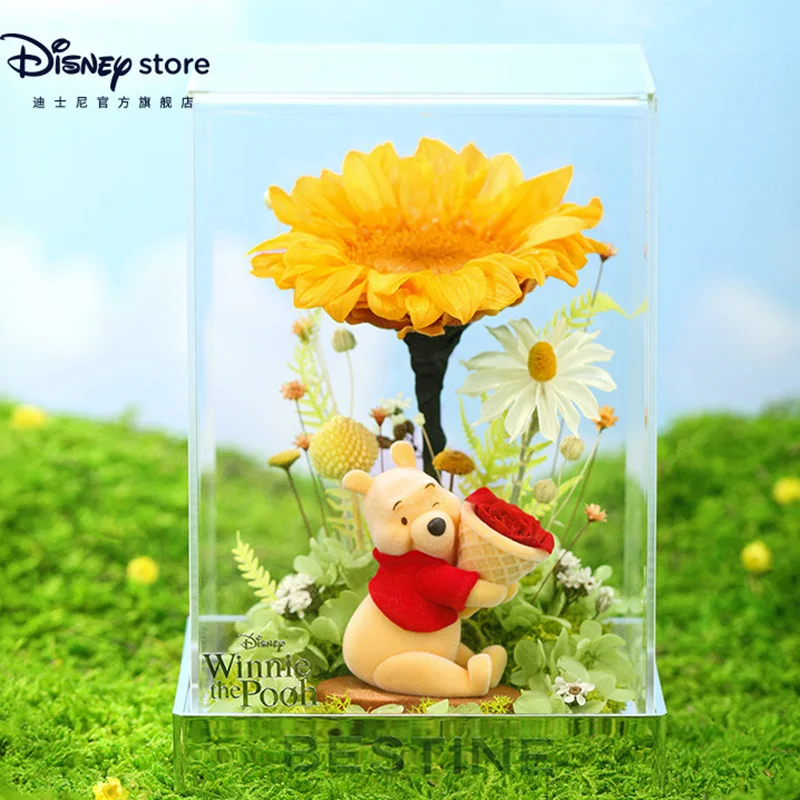 Официальная подлинная серия Disney «Только любовь» Винни-Пух с подсолнухом, Коллекционная фигурка, украшение для рабочего стола, подарок из ПВХ
Официальная подлинная серия Disney «Только любовь» Винни-Пух с подсолнухом, Коллекционная фигурка, украшение для рабочего стола, подарок из ПВХ