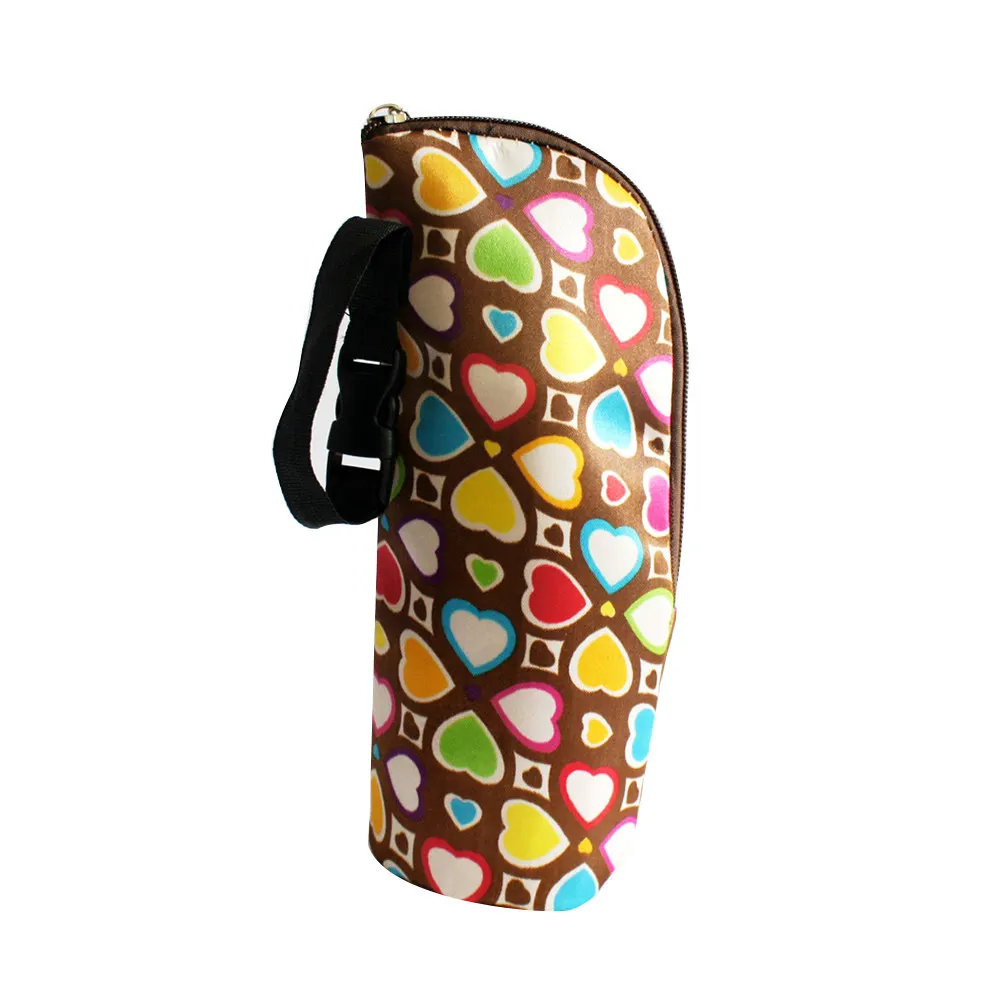 Baby Milk Bottle Warmer Thermal Insulated Bag Portable Infant Feeding Bottle Tote Bag (Brown Heart)
Baby Milk Bottle Warmer Thermal Insulated Bag Portable Infant Feeding Bottle Tote Bag (Brown Heart)