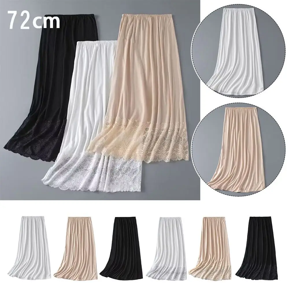 Thin Ice Silk Modal Female Half Length Skirt Lace Anti-Penetrating Innerwear Short Skirt Anti-glare High Waist Elastic
Thin Ice Silk Modal Female Half Length Skirt Lace Anti-Penetrating Innerwear Short Skirt Anti-glare High Waist Elastic
