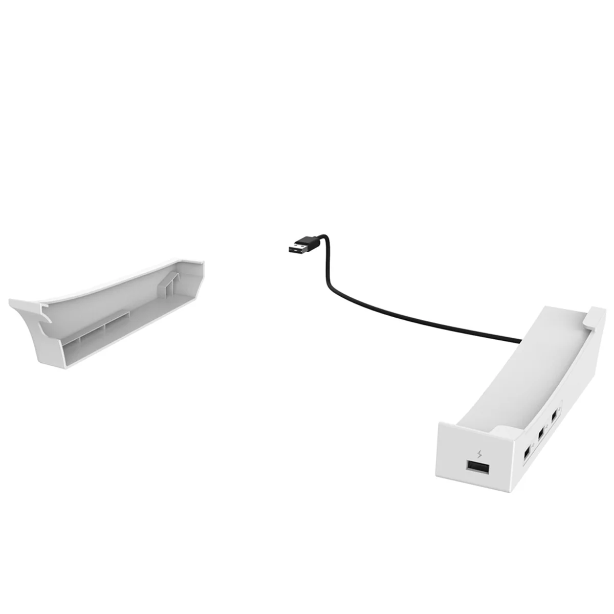 AT-For PS5 Slim Console Horizontal Stand Organizer 4 USB Ports Multi-Functional and Convenient Game Console
AT-For PS5 Slim Console Horizontal Stand Organizer 4 USB Ports Multi-Functional and Convenient Game Console