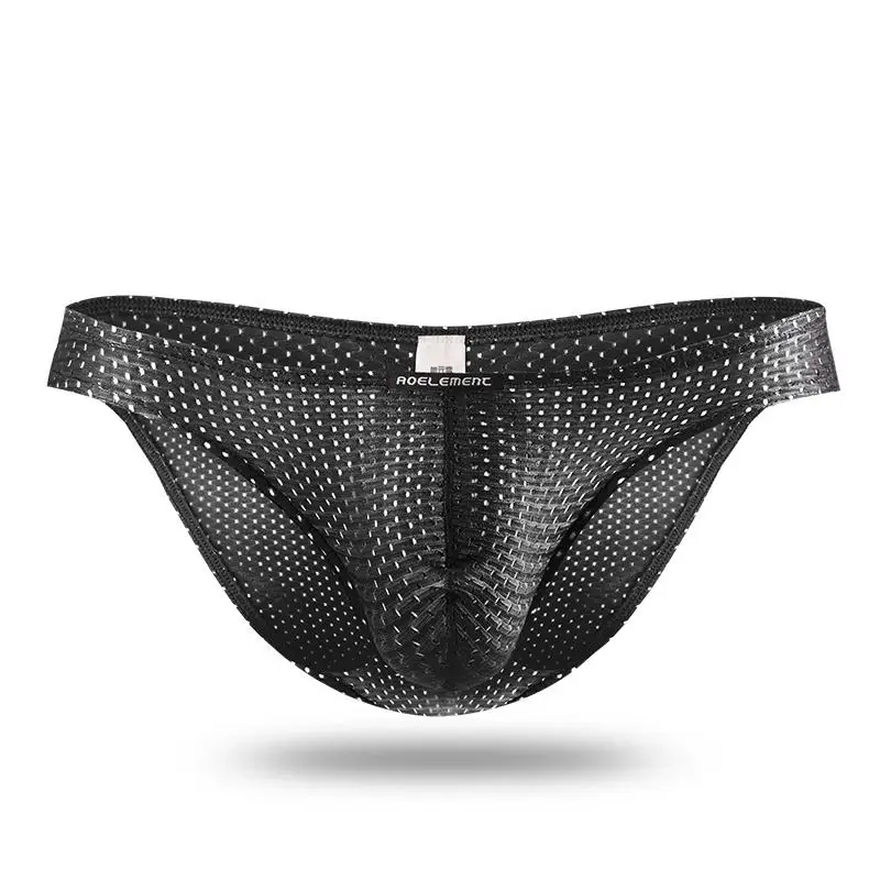 3PC Men's tight transparent ice silk underwear, small triangle briefs, mesh eye, sexy youth underwear, breathable, trendy,
3PC Men's tight transparent ice silk underwear, small triangle briefs, mesh eye, sexy youth underwear, breathable, trendy,