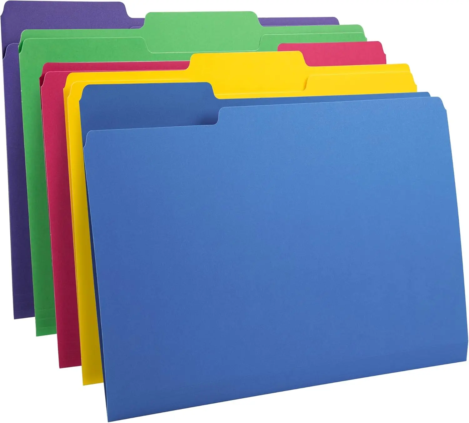 400-Pack Heavyweight Manila File Folders, Letter Size with 1/3-Cut Tabs in Assorted Colors for Organizing
400-Pack Heavyweight Manila File Folders, Letter Size with 1/3-Cut Tabs in Assorted Colors for Organizing