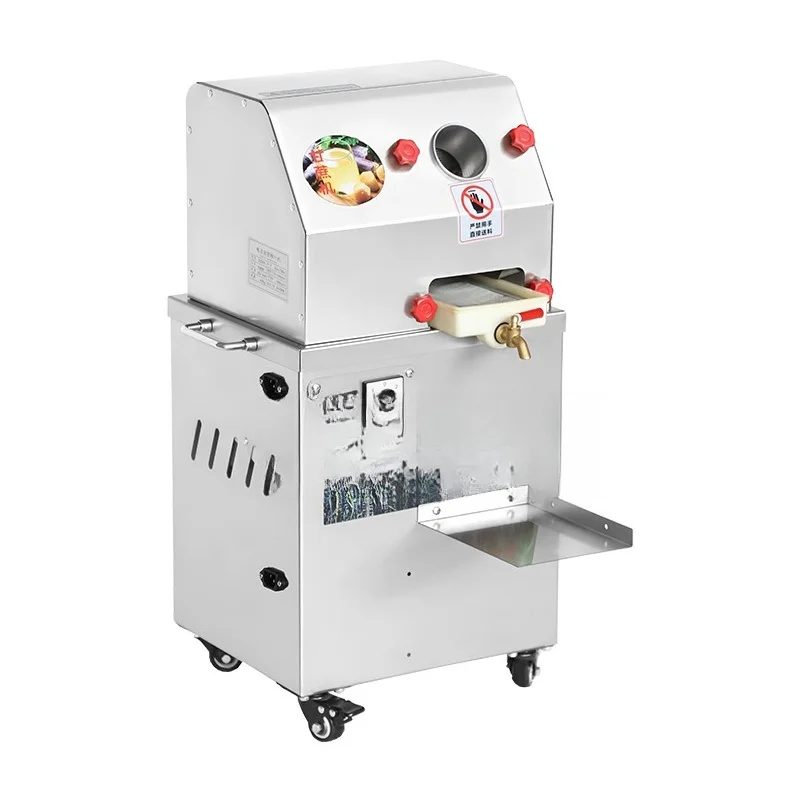 Electric sugarcane juicer, stainless steel commercial, fully automatic stall sugarcane machine
Electric sugarcane juicer, stainless steel commercial, fully automatic stall sugarcane machine