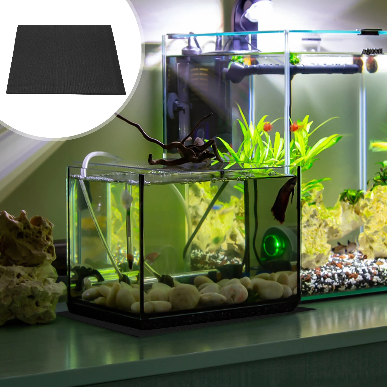 Fish Tank Anti-slip Pad Aquarium Pads Bottom Tray Leveling Mat Nonslip Eva Cushioning Durable Practical Heat Preservation Pet
Fish Tank Anti-slip Pad Aquarium Pads Bottom Tray Leveling Mat Nonslip Eva Cushioning Durable Practical Heat Preservation Pet