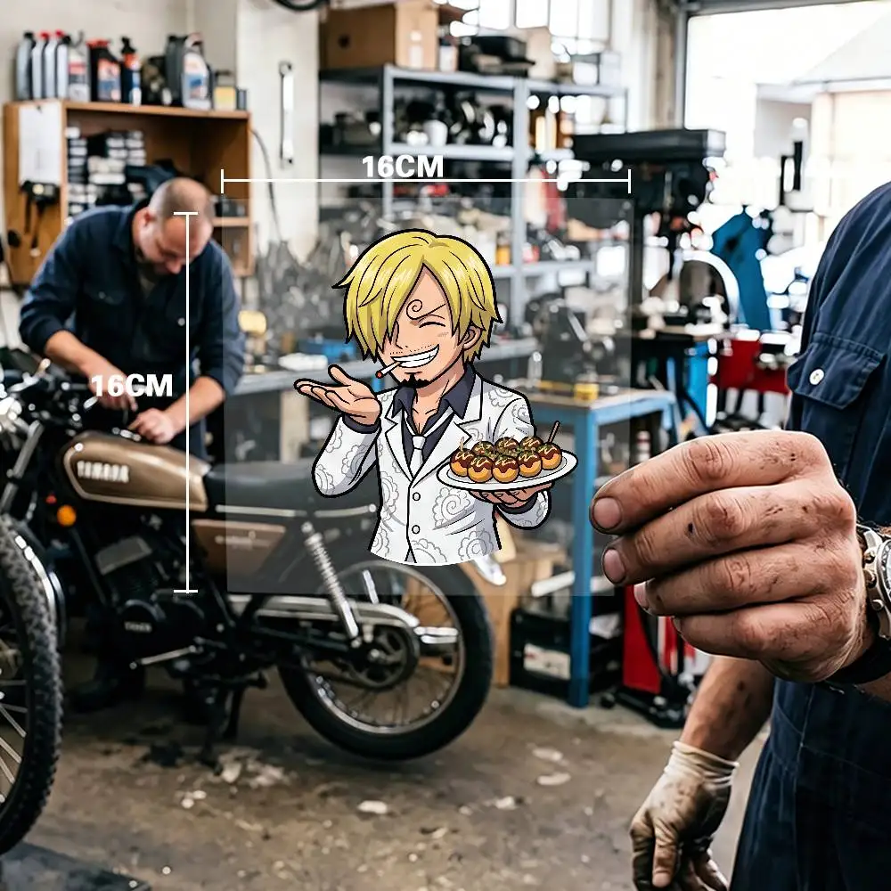 One Piece Sanji Waterproof Stickers For Decorating Car Windows Motorcycles And Computers.
One Piece Sanji Waterproof Stickers For Decorating Car Windows Motorcycles And Computers.