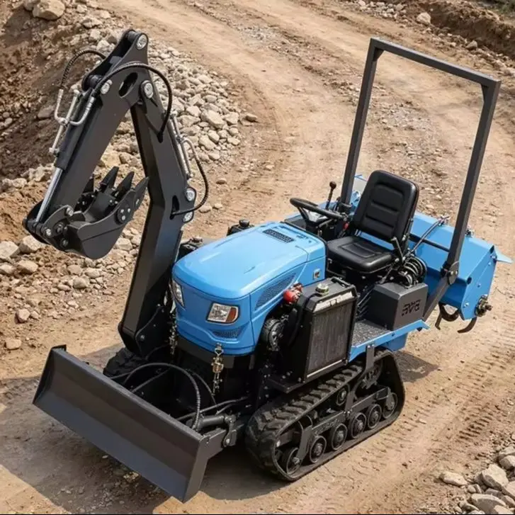 Customized Best-selling Farm Rotary Tiller in 2026 Market, Durable Tracked Tractor, Small Mini Cultivator
Customized Best-selling Farm Rotary Tiller in 2026 Market, Durable Tracked Tractor, Small Mini Cultivator