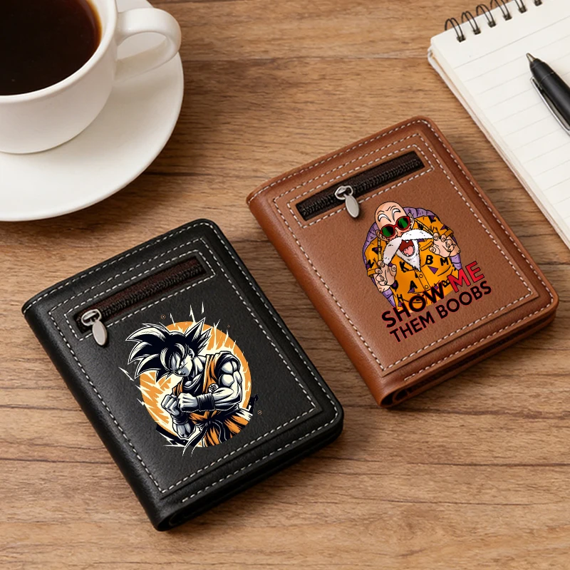 Dragon Ball Men Wallet Anime Print Short Wallet Portable Card Pack Fashion Zipper Coin Purse Adult Card Holder Cartoon Money Bag
Dragon Ball Men Wallet Anime Print Short Wallet Portable Card Pack Fashion Zipper Coin Purse Adult Card Holder Cartoon Money Bag