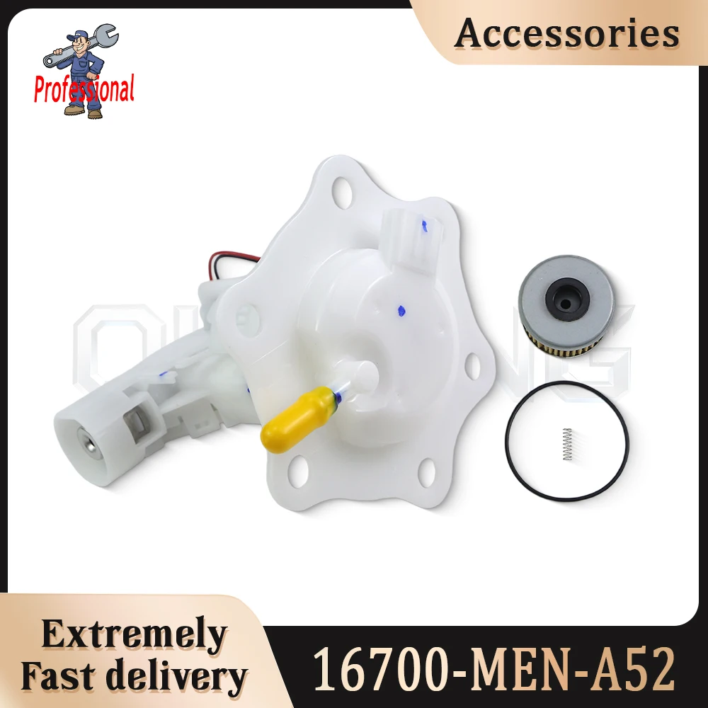 Motorcycle Electronic Fuel Pump Complete Kit 16700-MEN-A52 15412-MEN-671 91302-PA9-003 15414-MEB-670 Engine Repair Accessories
Motorcycle Electronic Fuel Pump Complete Kit 16700-MEN-A52 15412-MEN-671 91302-PA9-003 15414-MEB-670 Engine Repair Accessories
