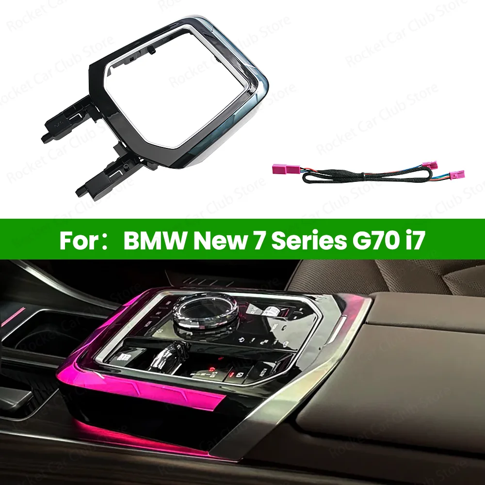 For BMW New 7 Series I7 G70 2023-2026 Car Central control crystal style saddle light Original LED 11 color ambient light
For BMW New 7 Series I7 G70 2023-2026 Car Central control crystal style saddle light Original LED 11 color ambient light