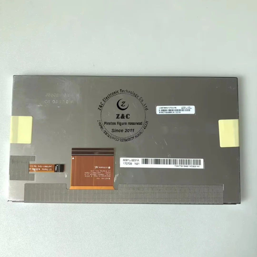 LA070WV1-TD10 LA070WV1(TD)(10) LA070WV1TD10 Совершенно новый оригинальный 7-дюймовый ЖК-дисплей для автомобильной навигации
LA070WV1-TD10 LA070WV1(TD)(10) LA070WV1TD10 Совершенно новый оригинальный 7-дюймовый ЖК-дисплей для автомобильной навигации