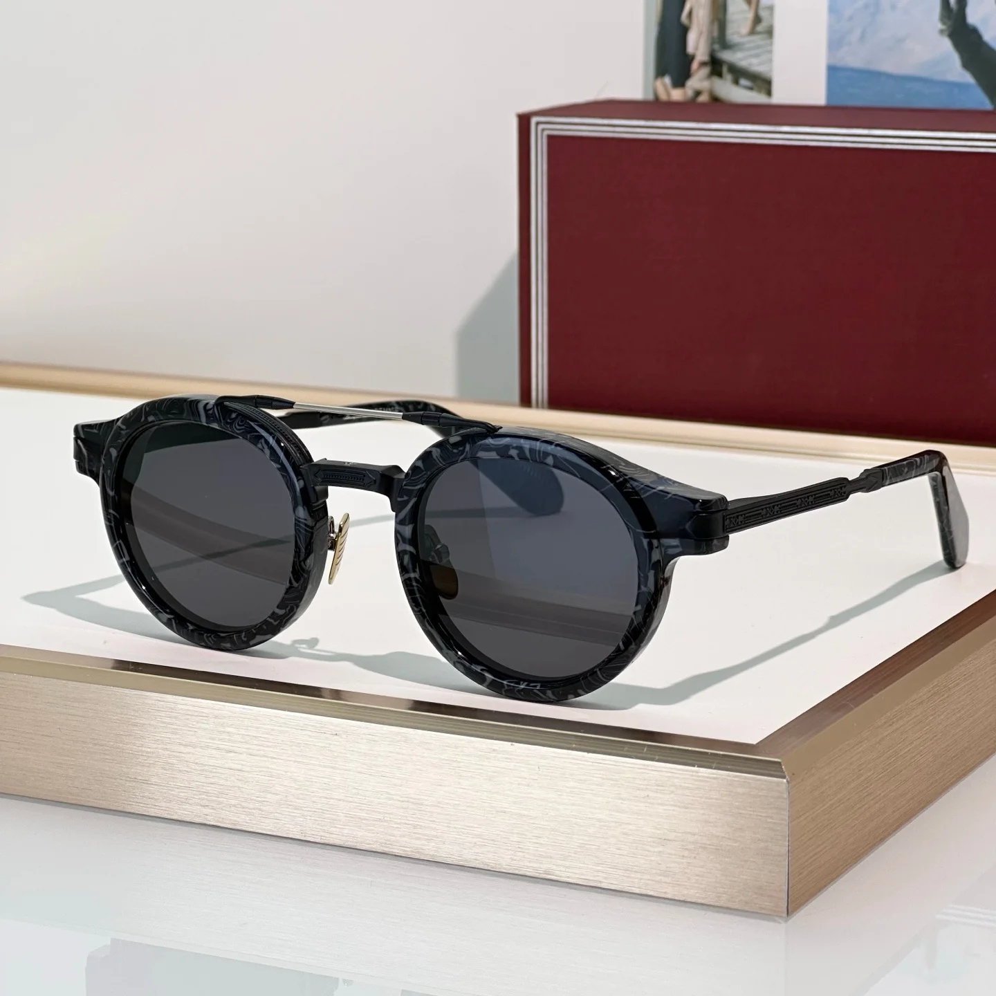 Солнцезащитные очки премиум-качества JMM ручной работы DELAGE для мужчин и женщин, люксовый бренд, модные дизайнерские уличные солнцезащитные очки UV400
Солнцезащитные очки премиум-качества JMM ручной работы DELAGE для мужчин и женщин, люксовый бренд, модные дизайнерские уличные солнцезащитные очки UV400