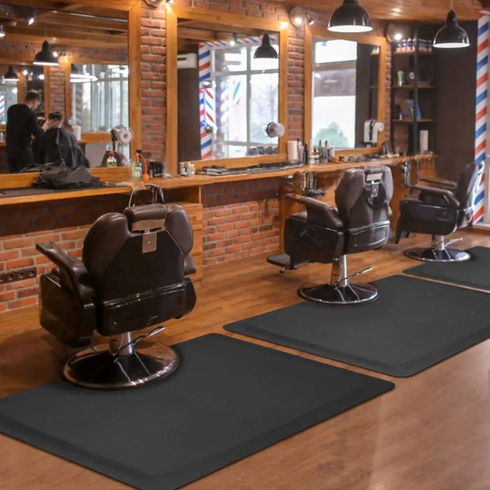 Anti Fatigue Floor Mat for Barbers 3x4 Feet Half Inch Thick Black Square Hair Salon Standing Pad
Anti Fatigue Floor Mat for Barbers 3x4 Feet Half Inch Thick Black Square Hair Salon Standing Pad