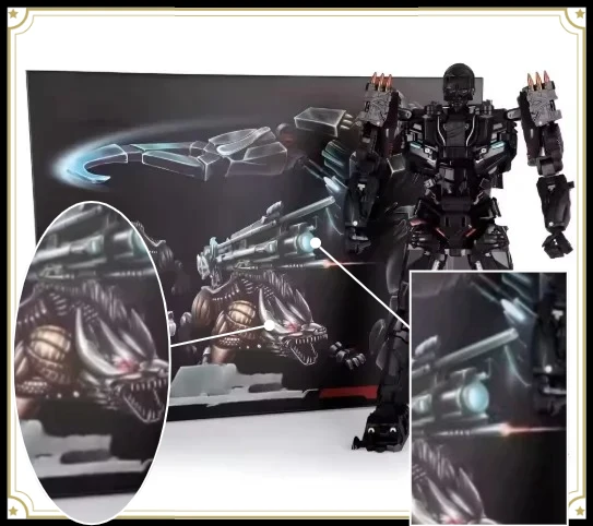 Transformation MasterPiece VT01 VT-01 Lockdown Peru Kill Movie KO VS UT R01 Alloy with Two Dogs Anime Action Figure Robot Toys
Transformation MasterPiece VT01 VT-01 Lockdown Peru Kill Movie KO VS UT R01 Alloy with Two Dogs Anime Action Figure Robot Toys