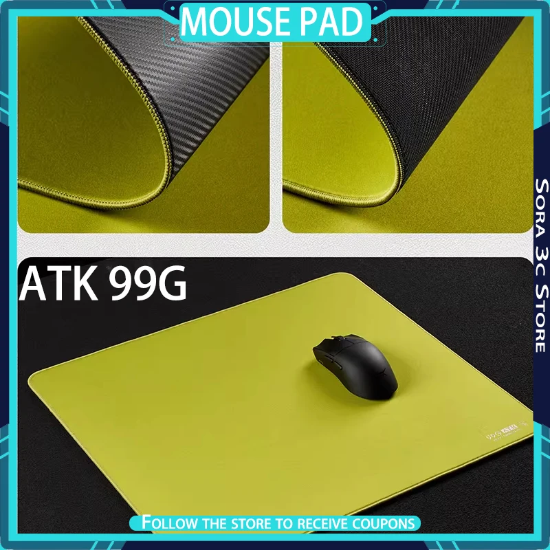 Коврик для мыши серии ATK 99G с воздушным карбоновым покрытием, противоскользящая утолщенная резиновая подошва, аксессуары для игровой мыши с точным позиционированием
Коврик для мыши серии ATK 99G с воздушным карбоновым покрытием, противоскользящая утолщенная резиновая подошва, аксессуары для игровой мыши с точным позиционированием