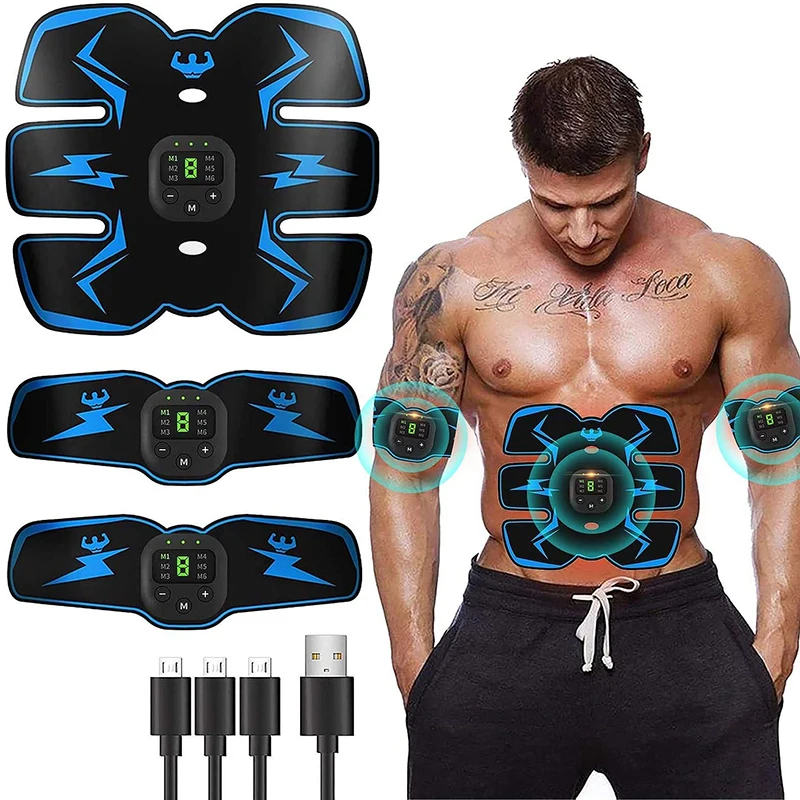EMS Wireless Muscle Stimulator Trainer Smart Fitness Abdominal Training Electric Weight Loss Stickers Body Slimming Massager
EMS Wireless Muscle Stimulator Trainer Smart Fitness Abdominal Training Electric Weight Loss Stickers Body Slimming Massager