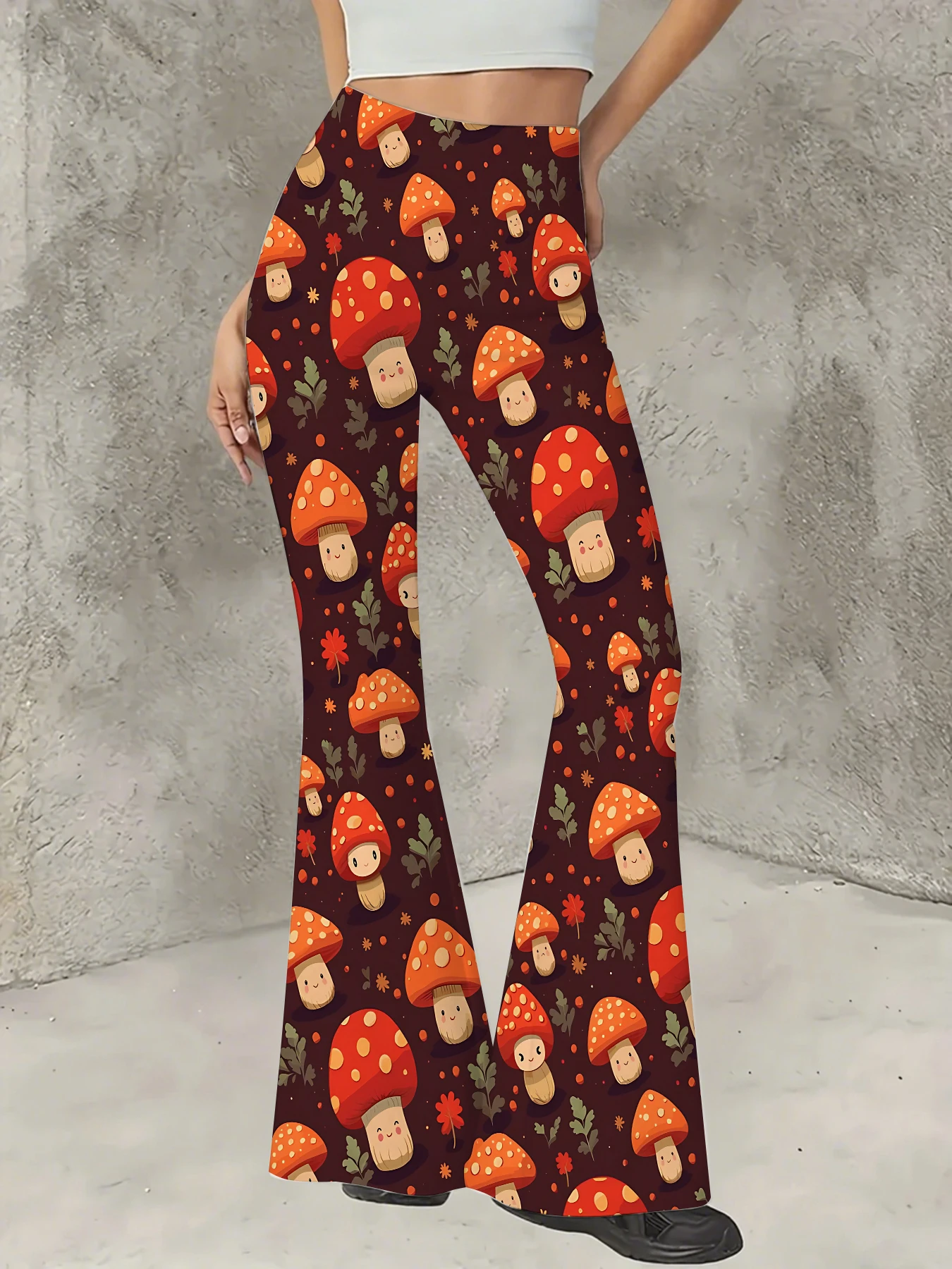 Women's Floral Print Flare Pants Elegant Stretchy Bell Bottom Trousers Summer
Women's Floral Print Flare Pants Elegant Stretchy Bell Bottom Trousers Summer