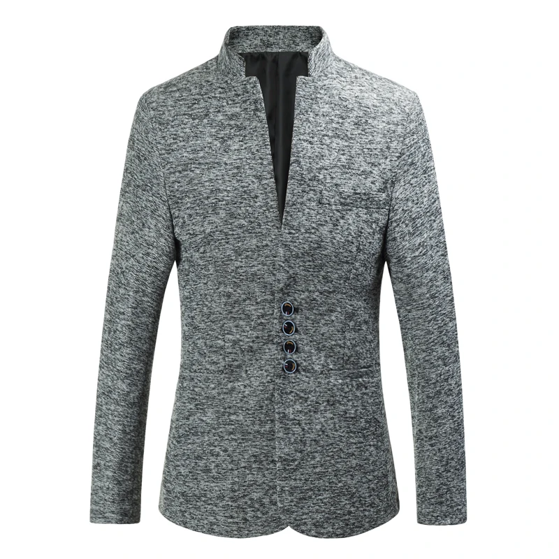 2023spring new slim standing collar suit Blazer classic business casual Chinese mountain suit plain cotton comfortable suit coat
2023spring new slim standing collar suit Blazer classic business casual Chinese mountain suit plain cotton comfortable suit coat