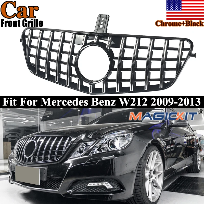 Grill Fit For Mercedes Benz W212 E class E250 E350 E500 E550 E63 AMG 2009-2013 GT R Front Grille Chrome Black Accessories
Grill Fit For Mercedes Benz W212 E class E250 E350 E500 E550 E63 AMG 2009-2013 GT R Front Grille Chrome Black Accessories