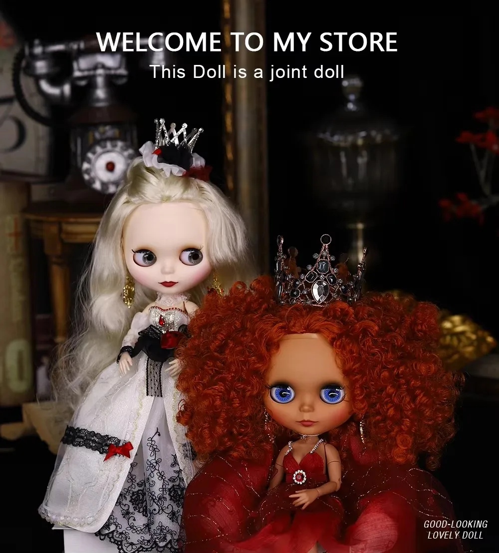 ICY DBS Blyth doll 1/6 30cm Various styles Nude doll or full set with ABhands special deal for girl gift toy
ICY DBS Blyth doll 1/6 30cm Various styles Nude doll or full set with ABhands special deal for girl gift toy