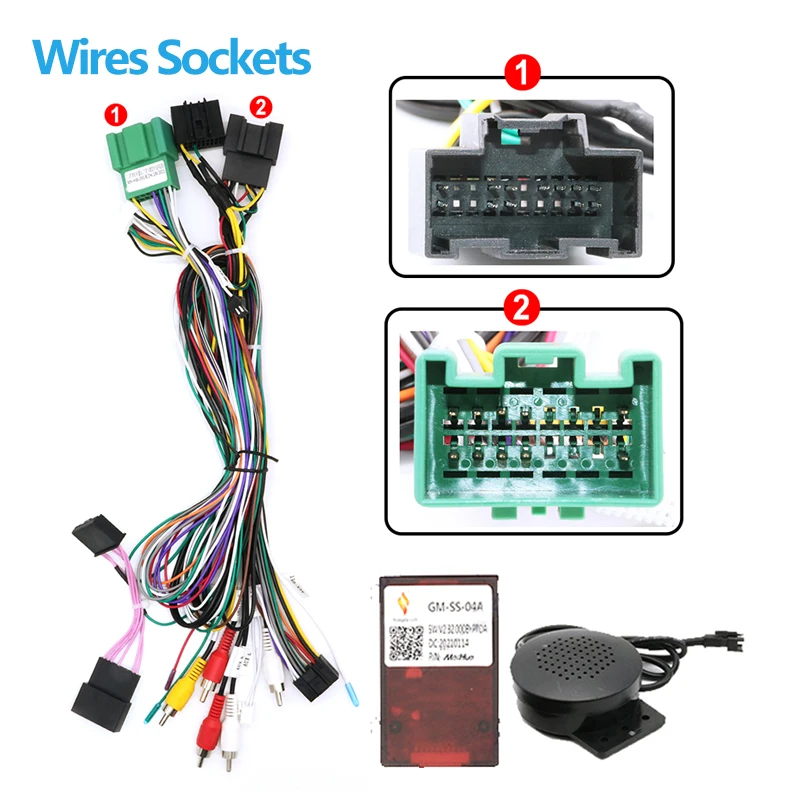 Kenvox Canbus Box after market android Car radio For Chevrolet Cruze Buick Regal GM Wire Harness Plug Power Cable adapter 16pin
Kenvox Canbus Box after market android Car radio For Chevrolet Cruze Buick Regal GM Wire Harness Plug Power Cable adapter 16pin