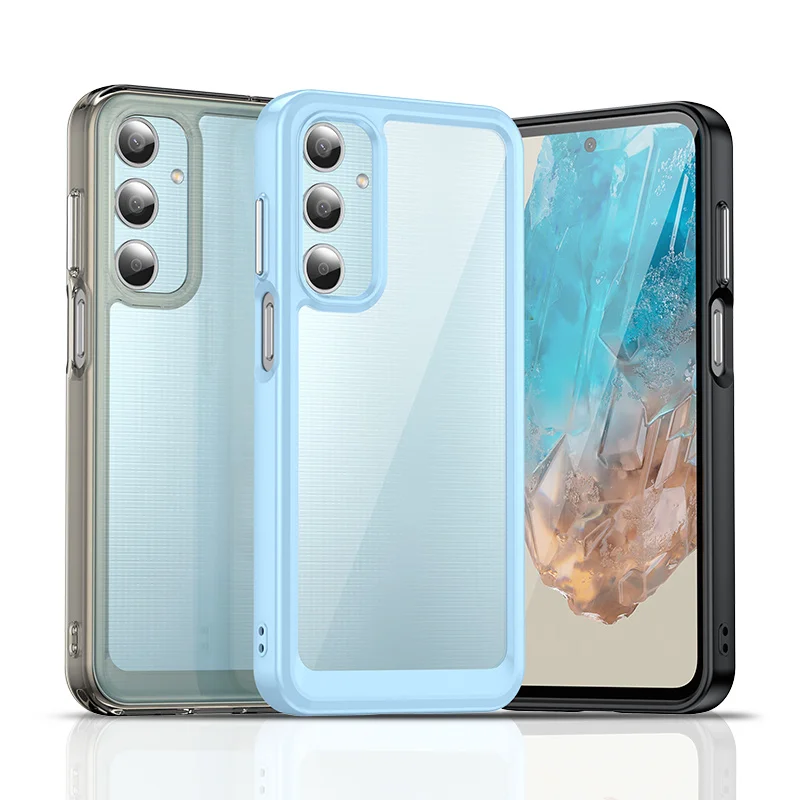 For Samsung Galaxy M35 Clear Case For Samsung M35 Cover Funda Coque Hard Translucent Soft Edge Phone Bumper Samsung Galaxy M35
For Samsung Galaxy M35 Clear Case For Samsung M35 Cover Funda Coque Hard Translucent Soft Edge Phone Bumper Samsung Galaxy M35