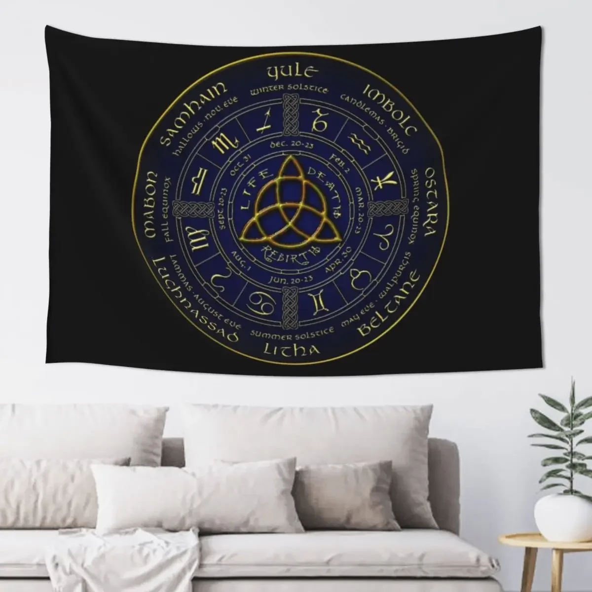 Pagan wheel of the year Tapestry Decorative Wall Mural Kawaii Room Decor Tapestry
Pagan wheel of the year Tapestry Decorative Wall Mural Kawaii Room Decor Tapestry