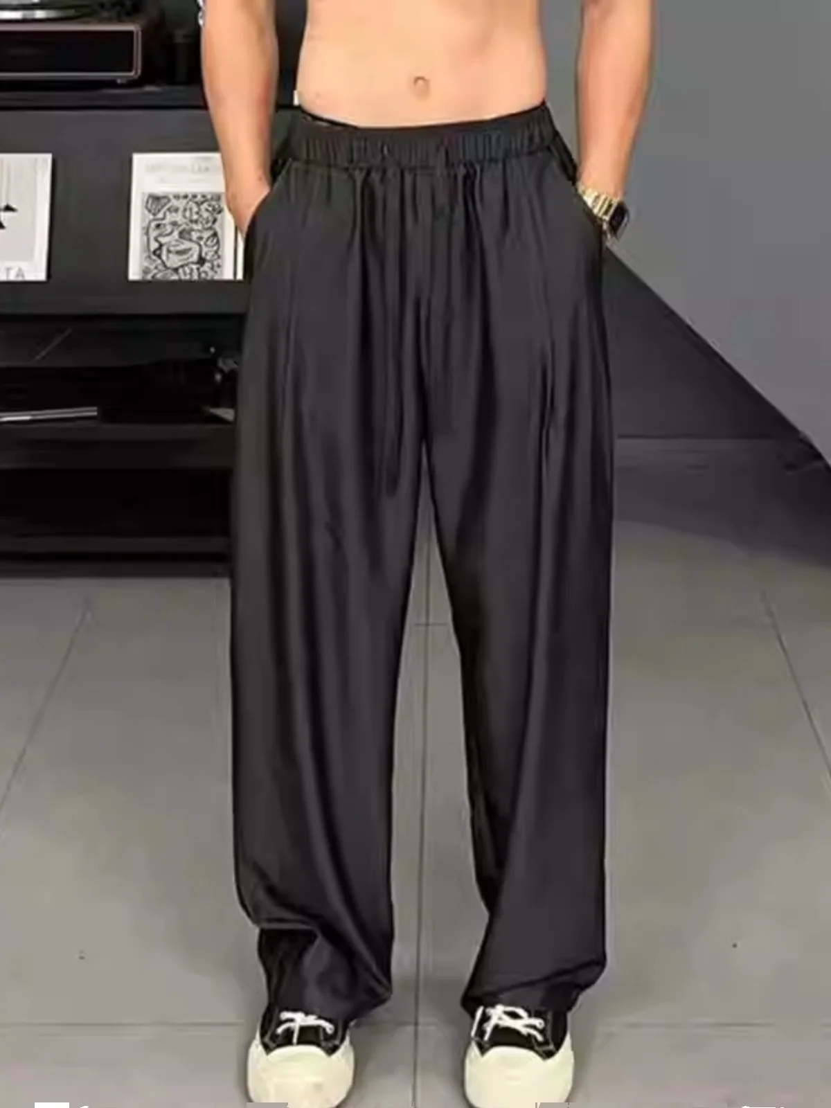 Summer 2024 Slimming Straight Leg Casual Pants Thin Drapey Wide Leg Floor-Length Trousers Fashionable Pure Color Versatile
Summer 2024 Slimming Straight Leg Casual Pants Thin Drapey Wide Leg Floor-Length Trousers Fashionable Pure Color Versatile