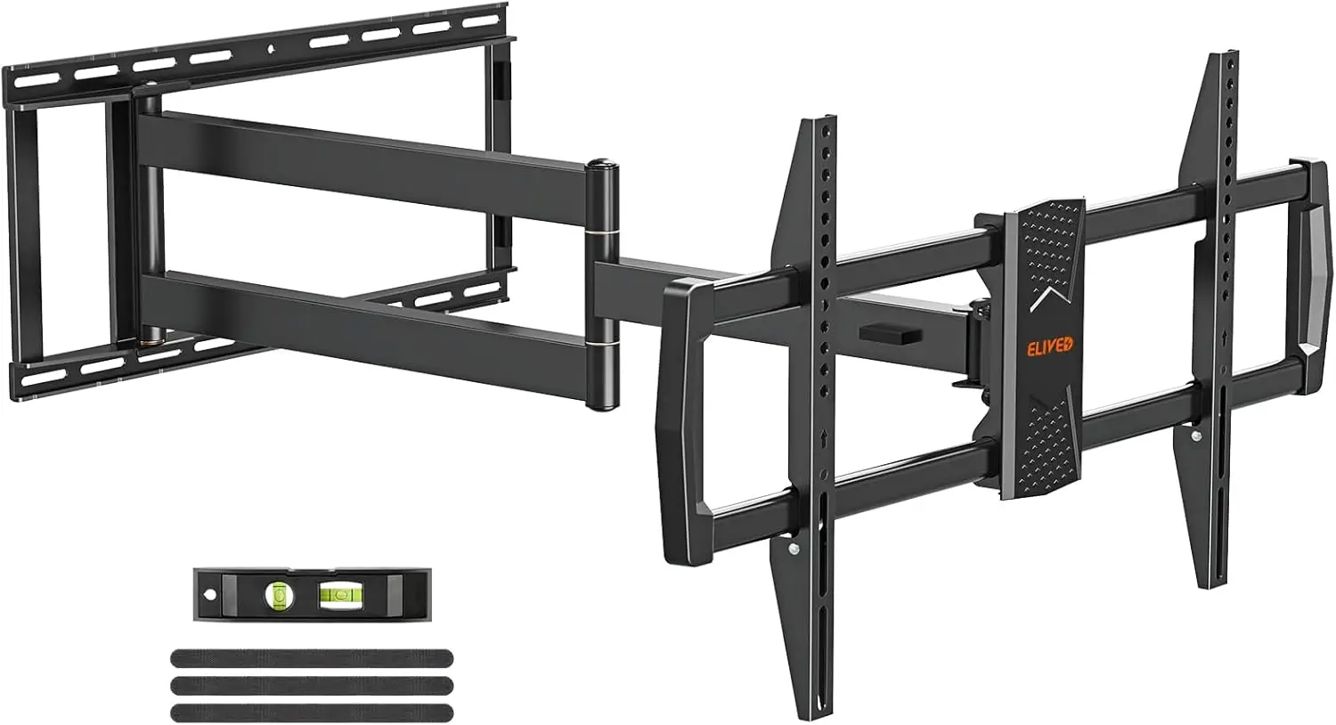 Full Motion Long Arm TV Mount for 42-90" TVs, 40.4" Extension, Max VESA 800x400mm, Holds 150lbs, Fits 12"-24" Wood Studs
Full Motion Long Arm TV Mount for 42-90" TVs, 40.4" Extension, Max VESA 800x400mm, Holds 150lbs, Fits 12"-24" Wood Studs
