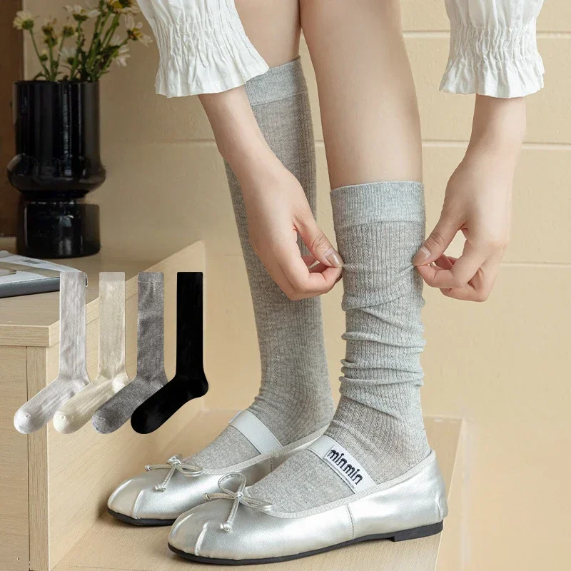 JK Sweet Girls Stockings Solid Color Black White Gray Loose Long Socks Women Stockings Japanese Style Knee Socks Stockings Women
JK Sweet Girls Stockings Solid Color Black White Gray Loose Long Socks Women Stockings Japanese Style Knee Socks Stockings Women