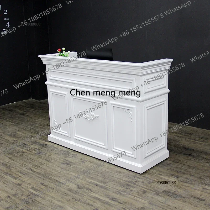 Скандинавские простые стойки ресепшн для салонов красоты, роскошные стойки администратора для магазинов одежды, маленькие прилавки-столы E555
Скандинавские простые стойки ресепшн для салонов красоты, роскошные стойки администратора для магазинов одежды, маленькие прилавки-столы E555