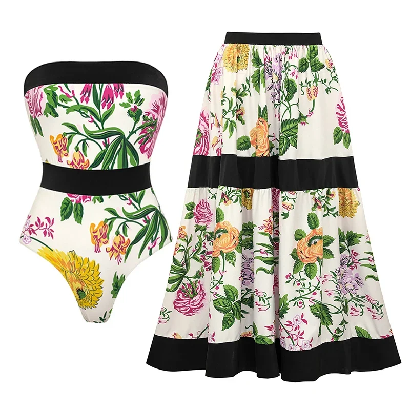 Off Shoulder Back Bow Tie Printed One Piece Swimsuit and Skirt Women Swimwear Clearance Wholesale
Off Shoulder Back Bow Tie Printed One Piece Swimsuit and Skirt Women Swimwear Clearance Wholesale