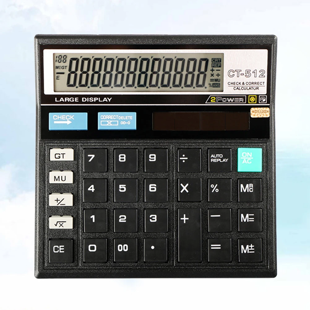 Stylish Desktop Calculator Financial Office Accounting Durable Lightweight Space- Business Use
Stylish Desktop Calculator Financial Office Accounting Durable Lightweight Space- Business Use