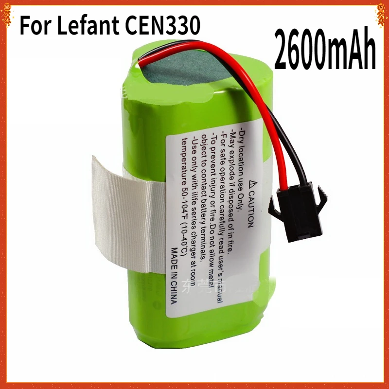 New 2600mAh Battery Pack for Lefant CEN330 Robot Vacuum Cleaner Part 332/CR333 Cen331 CEN33
New 2600mAh Battery Pack for Lefant CEN330 Robot Vacuum Cleaner Part 332/CR333 Cen331 CEN33